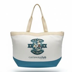 NEW, Disney Castaway Club‎ Tote, It's Time to Cruise